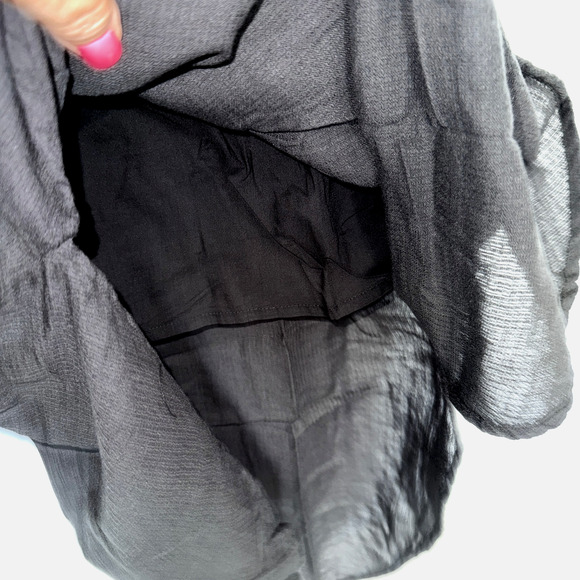 Prana Seakissed Dress Sleeveless Smoked Bodice Pockets - Black Size Small - $99 - Picture 8 of 10